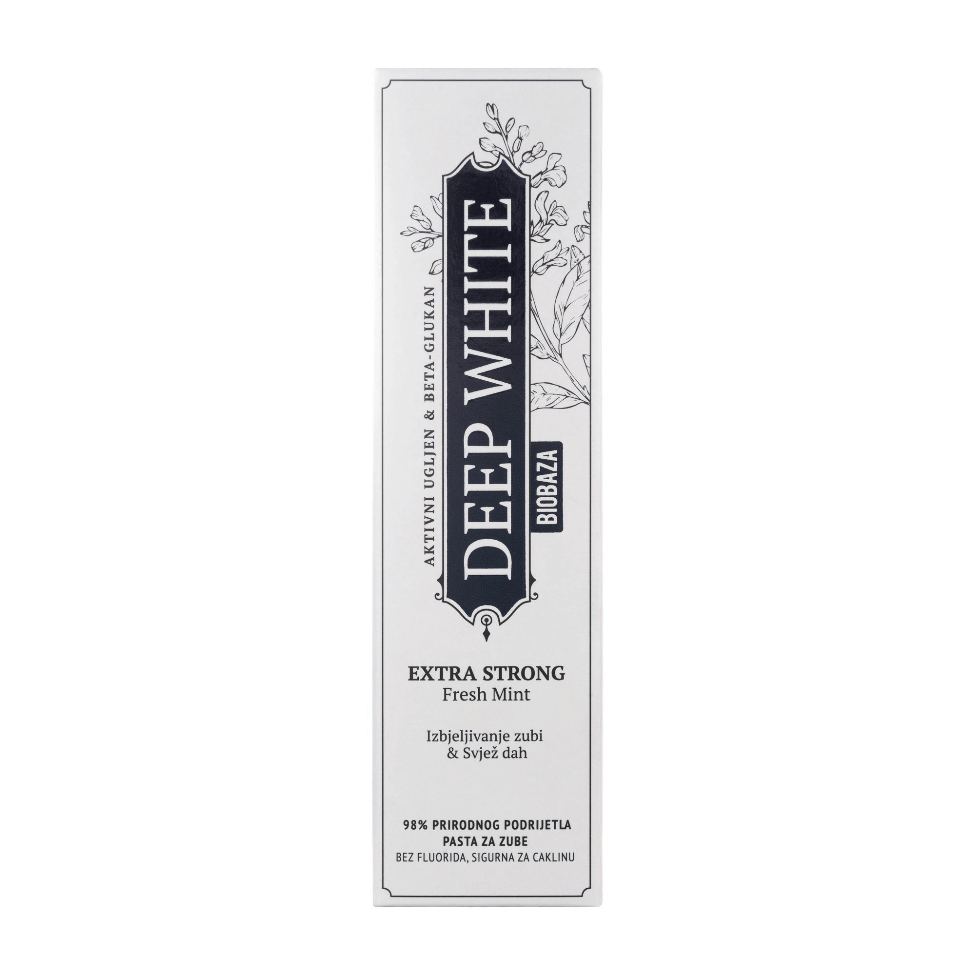 10164949_1 Паста за зъби Deep White Extra Strong BIOBAZA - Image 1
