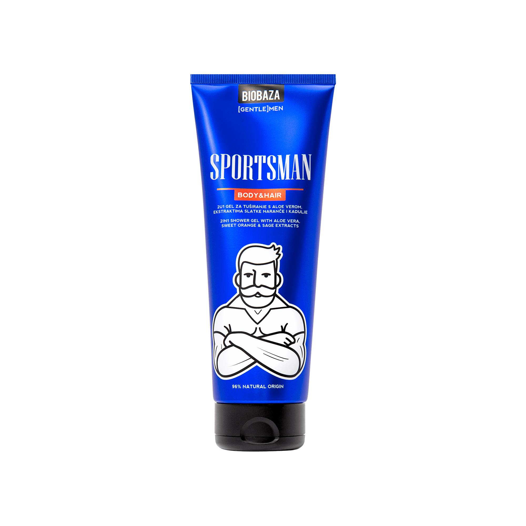 10165064_1 (2) Мъжки душ гел Sportsman BIOBAZA - Image 1