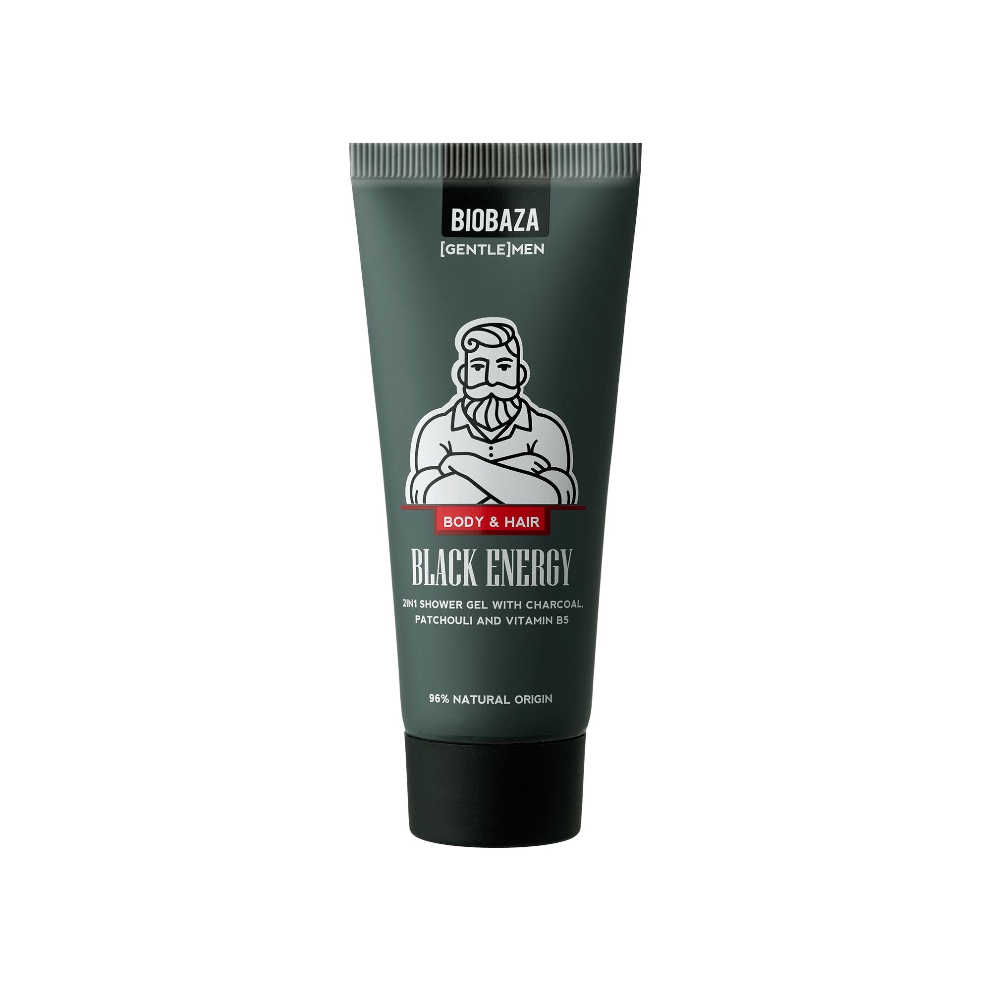 10166156_1 Мини мъжки душ гел Black Energy BIOBAZA 30мл - Image 1