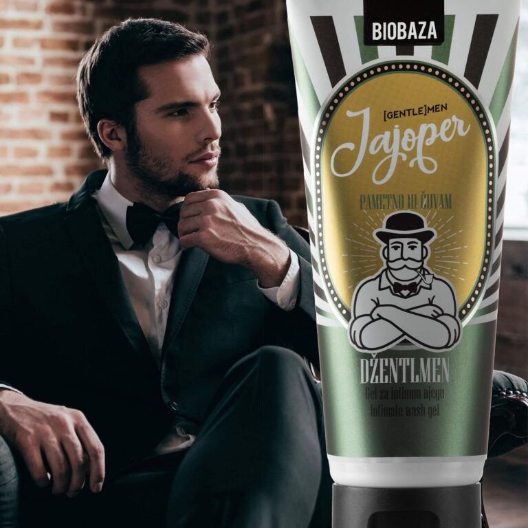 Мъжки интимен измивен гел Gentleman BIOBAZA - Image 2