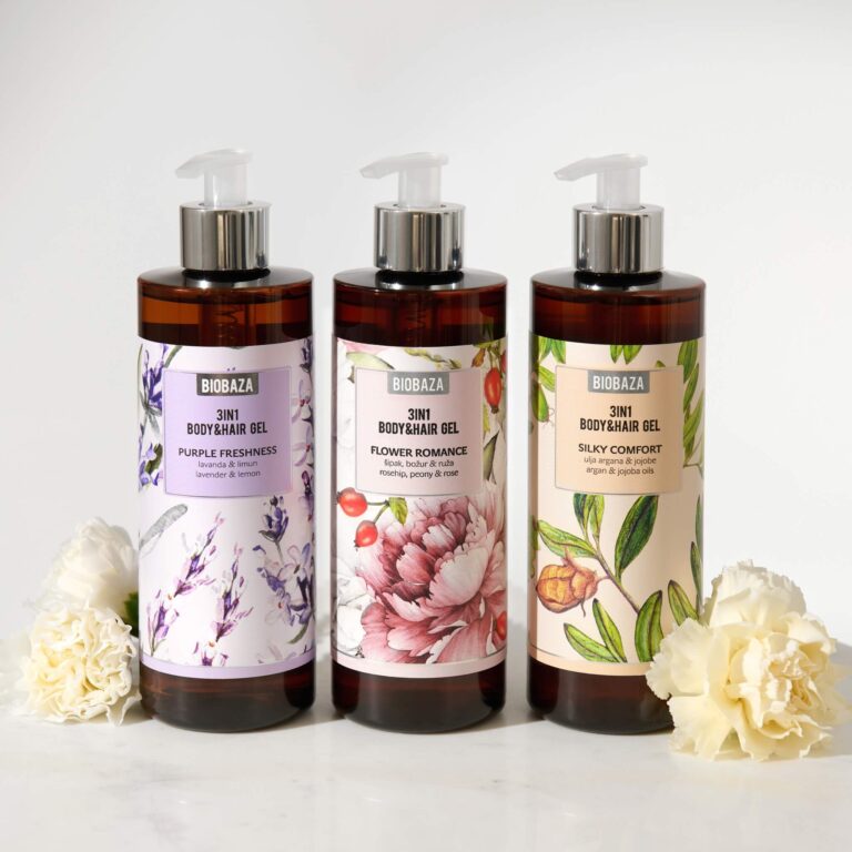 Душ гел SILKY COMFORT BIOBAZA - Image 3