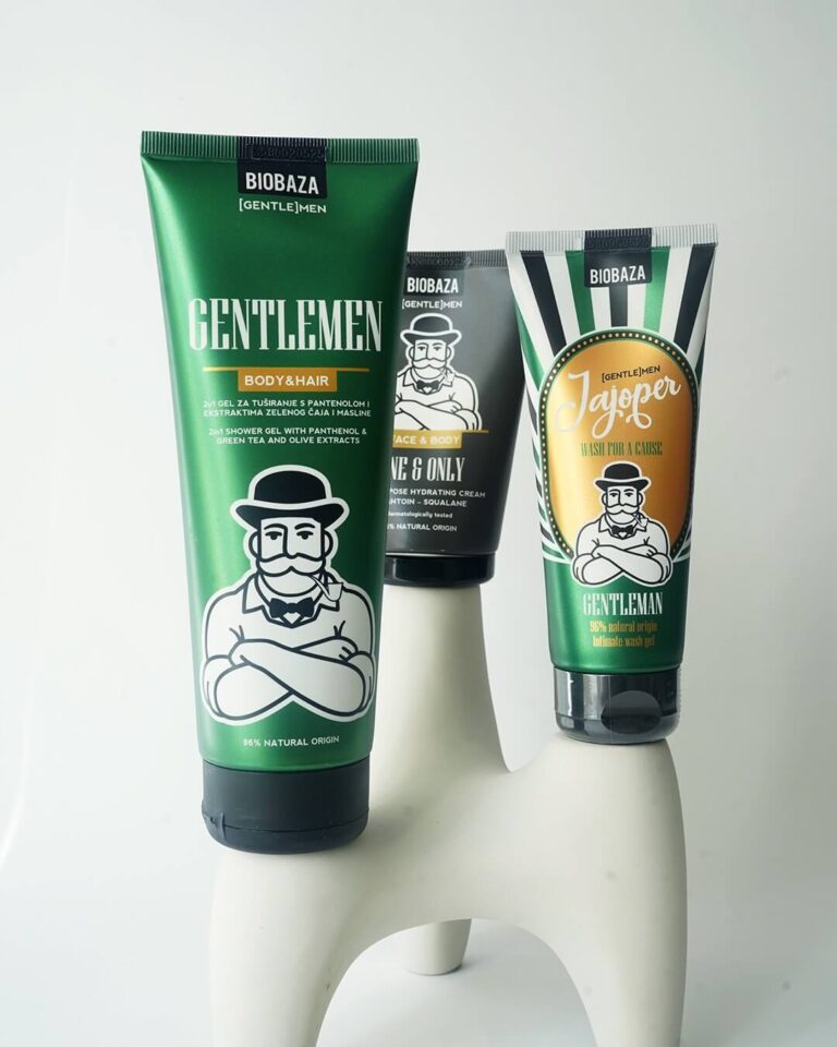 Мъжки душ гел Gentleman BIOBAZA - Image 3