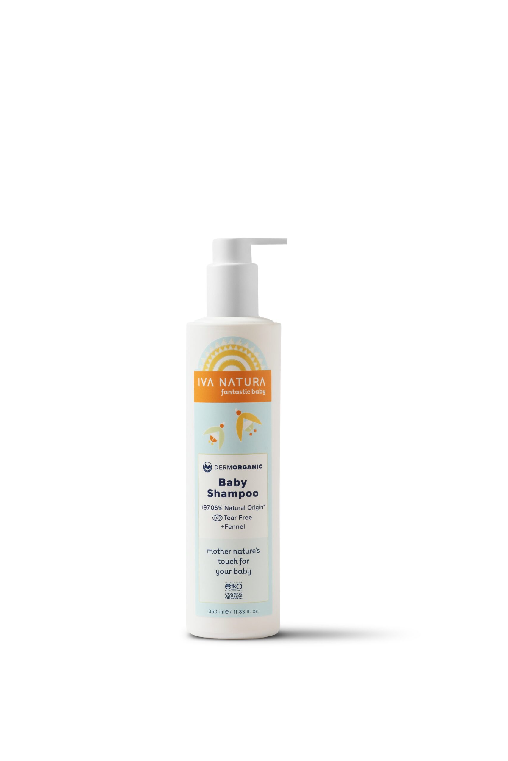 Baby_Shampoo Органичен Бебешки шампоан за чувствителен скалп с екстракт от резене - IVA NATURA - Image 1