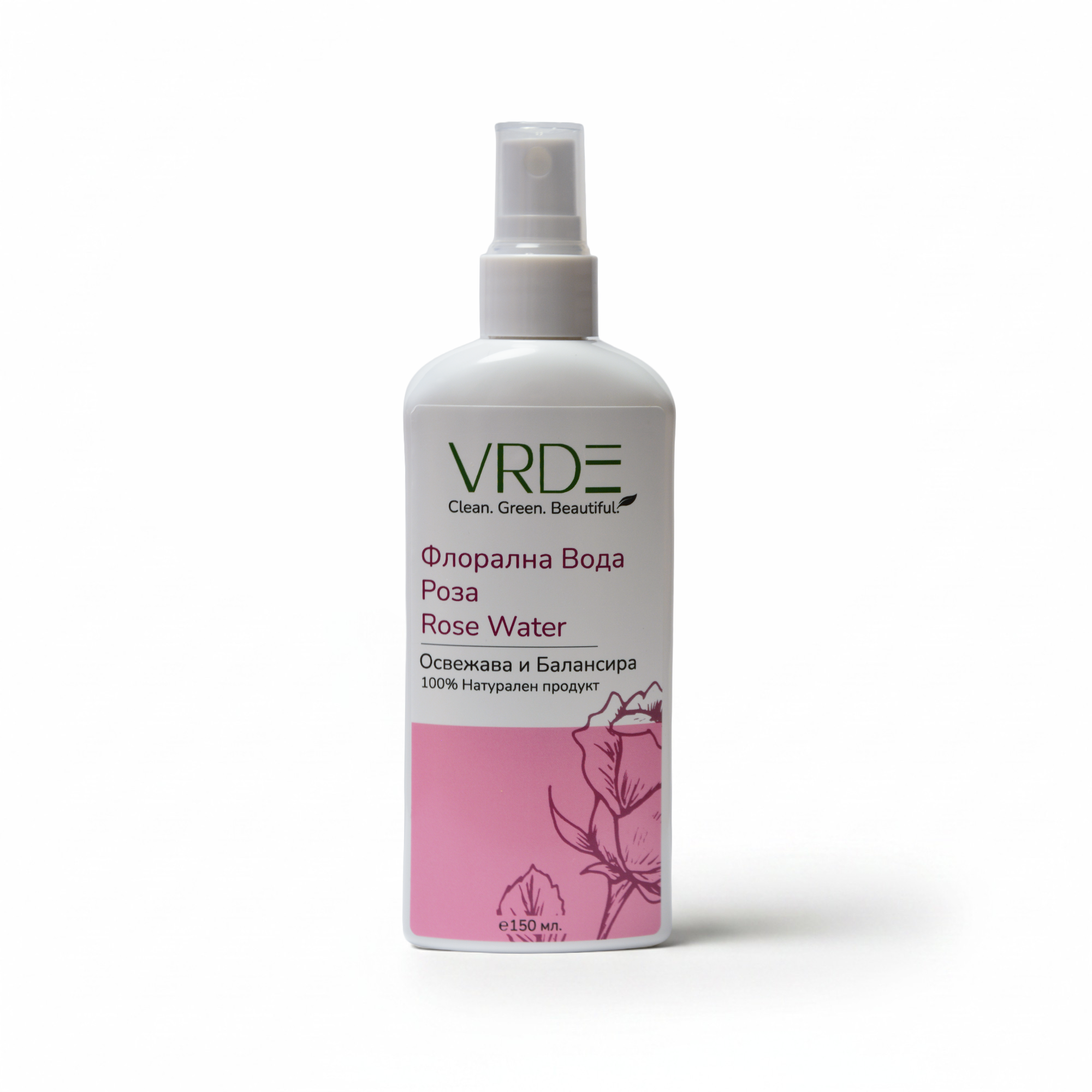 floralna-voda-roza Био Флорална вода Роза – VRDE - Image 1